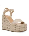 Steve Madden Pinky Espadrille Platform Wedge Sandal In Natural