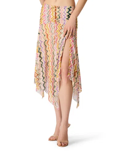 Steve Madden Women's Printed Abella Skirt In Brown