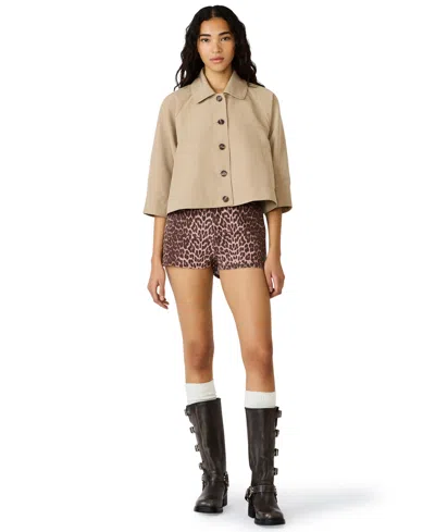 Steve Madden Women's Printed Mid Rise Shorts In Multi