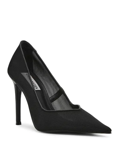 Steve Madden Women's Raz Pumps In Black Mesh