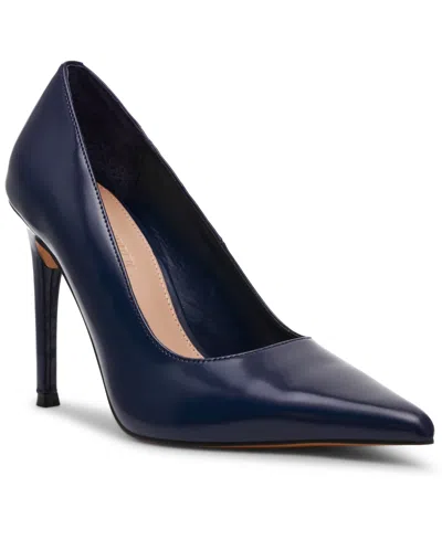 Steve Madden Women's Reya Pointed-toe Pumps In Blue