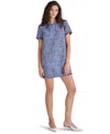 Steve Madden Ria Tweed Shift Minidress In Multi