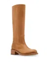 Steve Madden Raphaella Black Leather In Brown Distressed