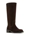 Steve Madden Women's Riggs Boots In Brown Suede