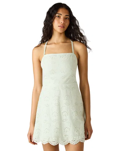 Steve Madden Women's Riyan Square Neck Dress In Green