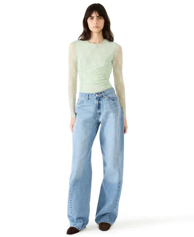 Steve Madden Women's Rori Baggy Jeans In Blue