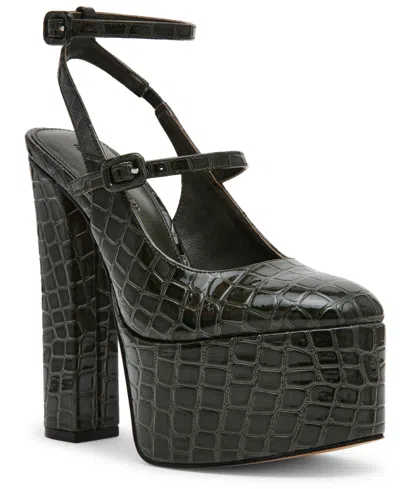 Steve Madden Women's Scotlyn Platform Mary Jane Pumps In Black