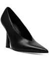 Steve Madden Sedona Pointed Toe Pump In Black Leather