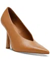 Steve Madden Sedona Womens Leather Pointed Toe Pumps In Tan Leather