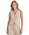 Steve Madden Selene Vest In Khaki