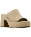 Steve Madden Women's Shanton Platform Slide Sandals In Neutral