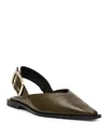 Steve Madden Women's Shay Pointed Flats In Green