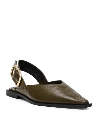 Steve Madden Women's Shay Pointed Flats In Green