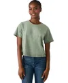 Steve Madden Ezra Back Zip Top In Green