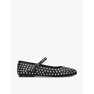 STEVE MADDEN WOMENS VINETTA-R RHINESTONE-EMBELLISHED FAUX-LEATHER PUMPS SILVER EUR 37 / 4 UK