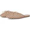 Steve Madden Birdee Raffia Mule In Pink