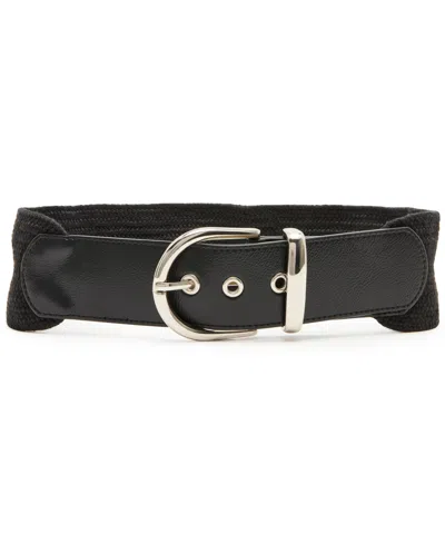 Steve Madden Women's Stretch Tab Belt In Black
