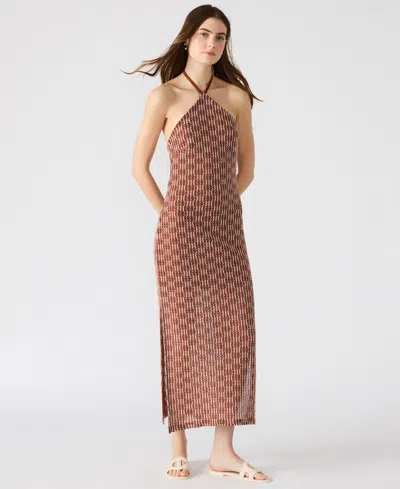 Steve Madden Women's Tatum Knit Halter Dress