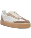 Steve Madden Women's Tux Double Platform Lace-up Sneakers In Tan Multi