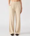 Steve Madden Venetia Stripe Cotton Blend Pull-on Pants