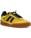 Steve Madden Verdict Mesh Sneaker In Yellow Mesh,black