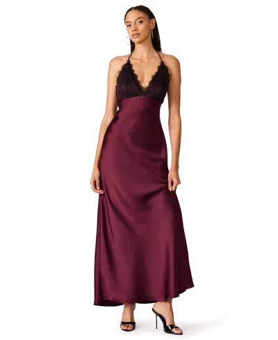 Steve Madden Women's V-neck Dress In Purple
