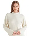 Steve Madden Willa Ribbed Sweater In Whisper White