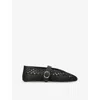 Steve Madden Womens  Alara Woven Ballet Flats