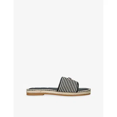 Steve Madden Womens  Tropics Raffia Sliders In Multi