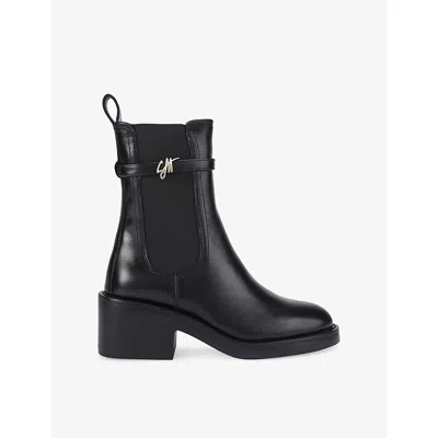 Steve Madden Charity Mid Ankle Boots In Black