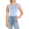 Steve Madden Womens Crewneck Sleeveless Bodysuit