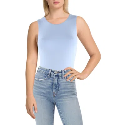 Steve Madden Womens Crewneck Sleeveless Bodysuit