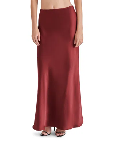 Steve Madden Womens Jeannie Skirt In Cabernet