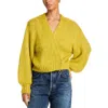 Steve Madden Kyan Bishop Sleeve Wrap Cardigan In Multi
