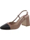Steve Madden Becka Block Heel Slingback Pump In Multi