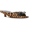 Steve Madden Womens Metallic Square Toe Kitten Heels In Multi