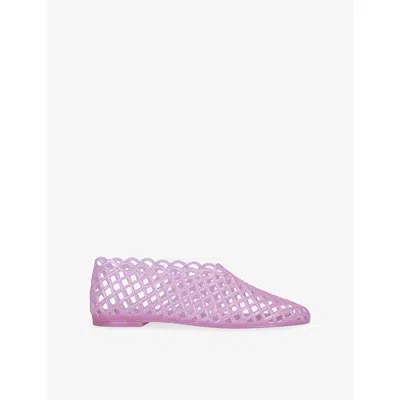 Steve Madden Womens Pink Grove Jelly Ballet Flats Eur 39 / 6 Uk