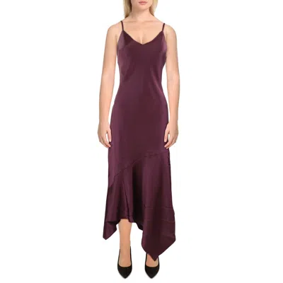 Steve Madden Womens Satin Maxi Evening Dress