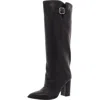 Steve Madden Womens Solid Leather Knee-high Boots In Multi