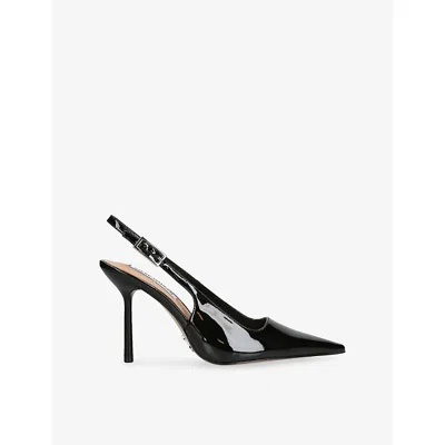 Steve Madden Womens  Delanerys Faux-leather Courts In Black