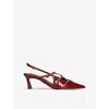 Steve Madden Liana Sling Back In Red