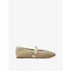 Steve Madden Vinetta Pearl Ivory In Gold