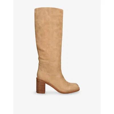 Steve Madden Womens  Woodstock Faux Leather Boots In Brown