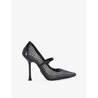 Steve Madden Womens Stirring Mesh Pumps Black Eur 38/5 Uk