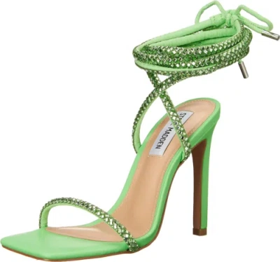 Pre-owned Steve Madden Womens Uplift Sandal In Light Green