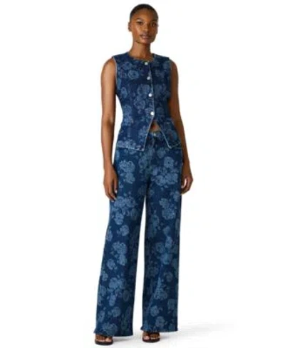 Steve Madden Womens Welsey Crewneck Top Jaxon Straight Jeans