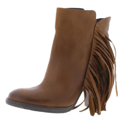 Steve Madden Woodstock Womens Fringe Booties In Multi