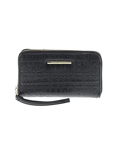 Pre-owned Steve Madden Wristlet In Black