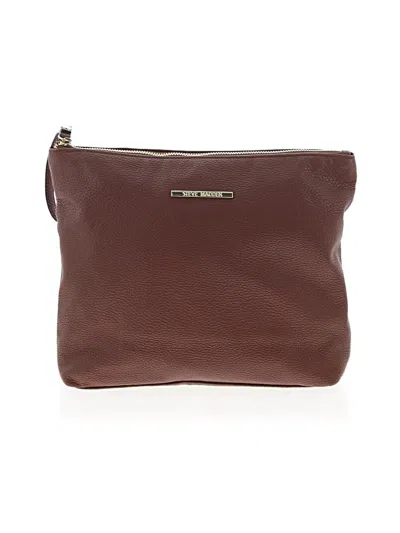 Pre-owned Steve Madden Wristlet In Brown