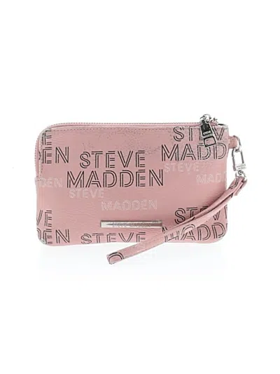 Pre-owned Steve Madden Wristlet In Pink